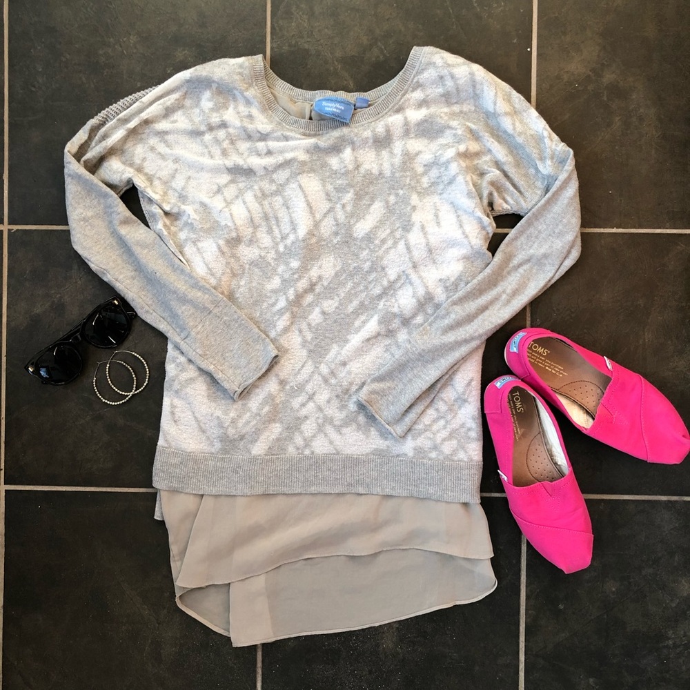 Vera Wang layered shirt